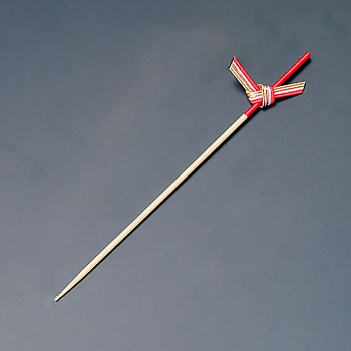 ヤマコー 織部串　赤　12cm　10本入  21082 1パック（ご注文単位1パック）【直送品】