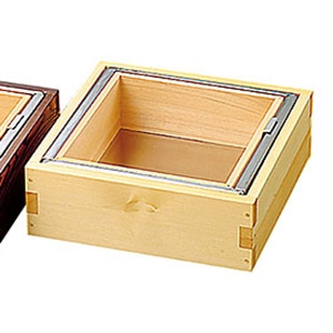 ヤマコー 電調白木枠湯葉鍋 UB-104型 2~4人用 21334 1個(ご注文単位1個)【直送品】