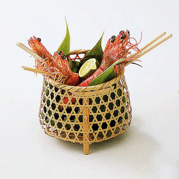 ヤマコー 白竹・鵜篭 大 22120 1個(ご注文単位1個)【直送品】