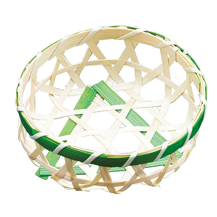 ヤマコー 珍味篭 六ツ目丸 青 22524 1個(ご注文単位1個)【直送品】