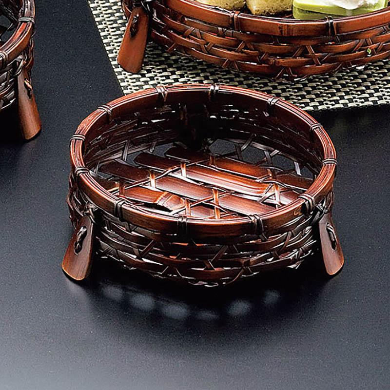 ヤマコー オードブル皿 黒染 小 22532 1個(ご注文単位1個)【直送品】