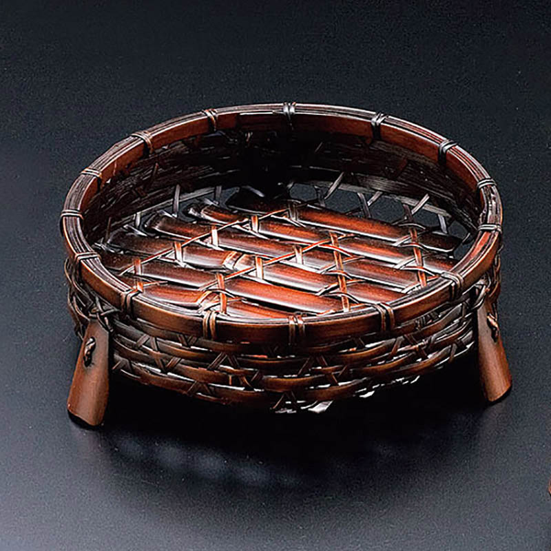 ヤマコー オードブル皿 黒染 中 22533 1個(ご注文単位1個)【直送品】