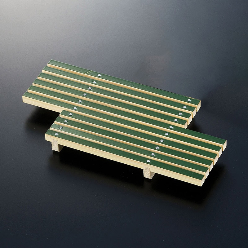 ヤマコー 若竹筏皿 八ツ橋 22633 1個(ご注文単位1個)【直送品】