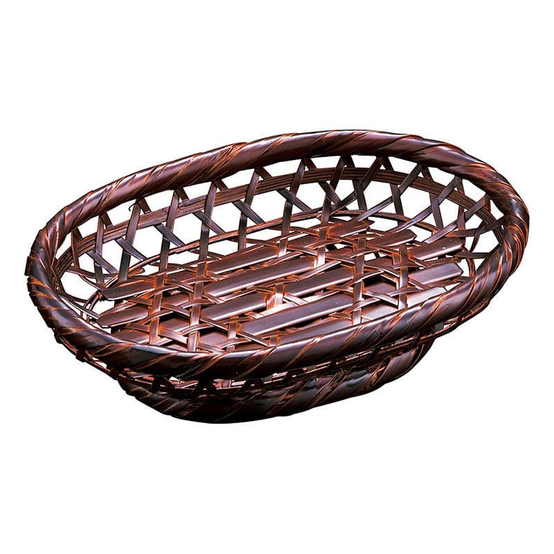 ヤマコー 塗り小判篭台付 23356 1個(ご注文単位1個)【直送品】