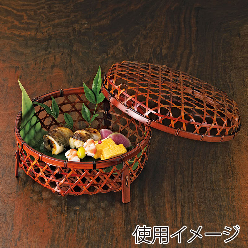 ヤマコー 高台寺蓋付篭 23360 1個(ご注文単位1個)【直送品】