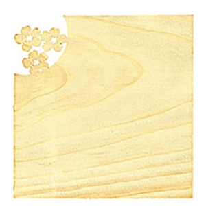 ヤマコー 透かし経木懐敷　桜　50枚入  24051 1パック（ご注文単位1パック）【直送品】