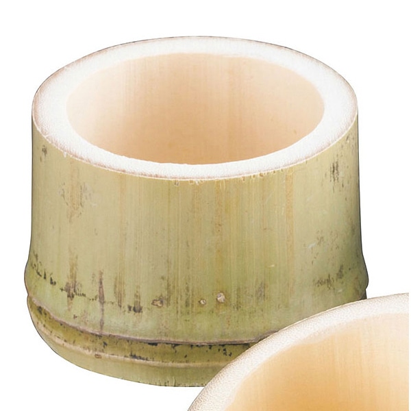 ヤマコー 丸竹千代口 無塗装 25740 1個(ご注文単位1個)【直送品】