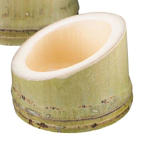 ヤマコー ハス切り竹千代口 無塗装 25741 1個(ご注文単位1個)【直送品】