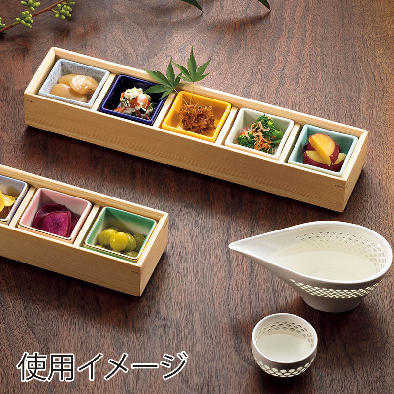 ヤマコー 用美 ひのきくり抜き料理トレーC 38180 ヤマコー 用美 業務用 ひのきくり抜き料理トレイ C yamaco38180