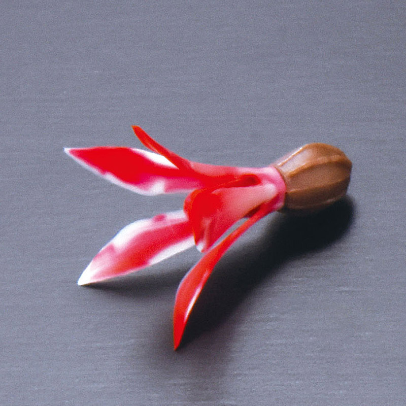 ヤマコー 飾りつくばね 赤 200個入 38438 1パック(ご注文単位1パック)【直送品】