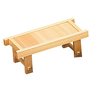 ヤマコー ひのき ミニ縁台 64148 1個(ご注文単位1個)【直送品】