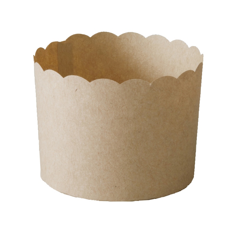 天満紙器 製菓資材 マフィンカップ M402 茶無地