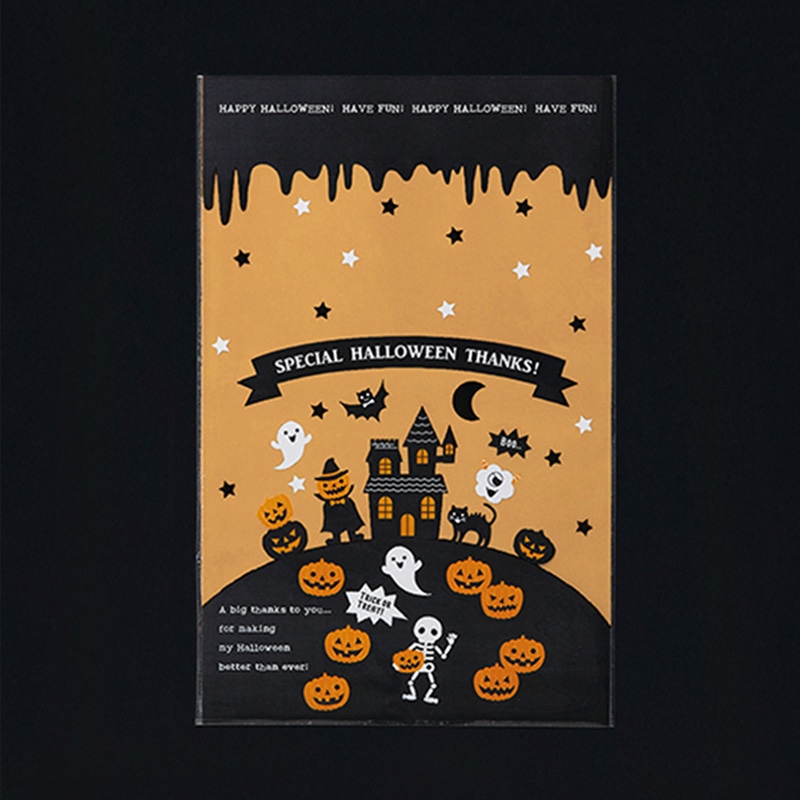 天満紙器 OPP袋 ラッピングパック L パンプキンヒル XF123 100枚/袋(ご注文単位1袋)【直送品】