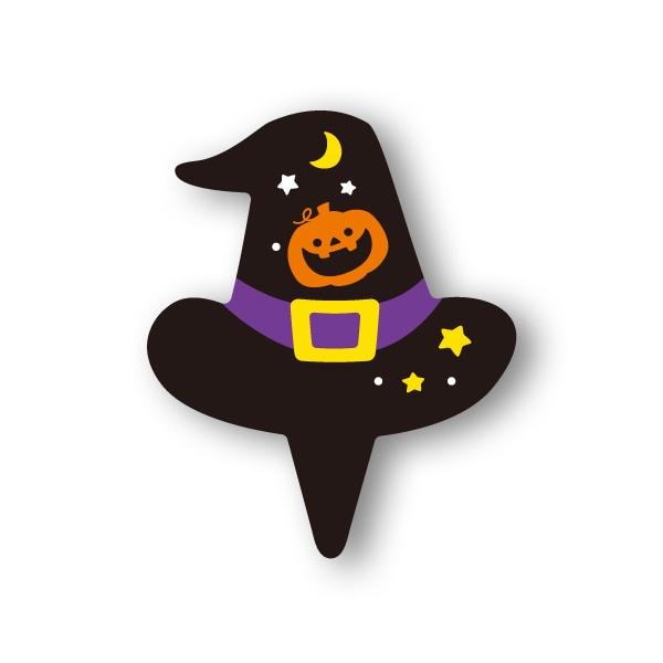 天満紙器 ケーキピック ブラックハット XG245 100枚/袋（ご注文単位1袋）【直送品】