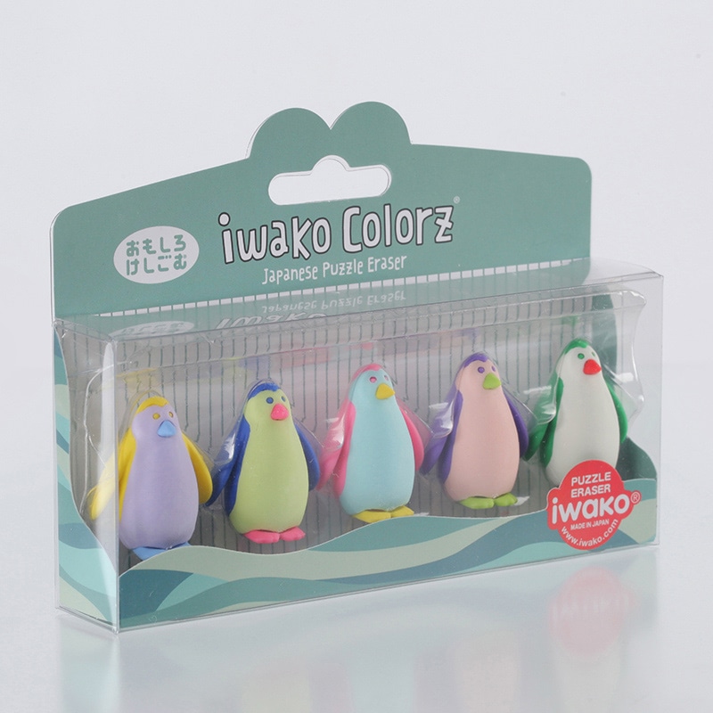 イワコーグローバル おもしろ消しゴム イワコーカラーズ