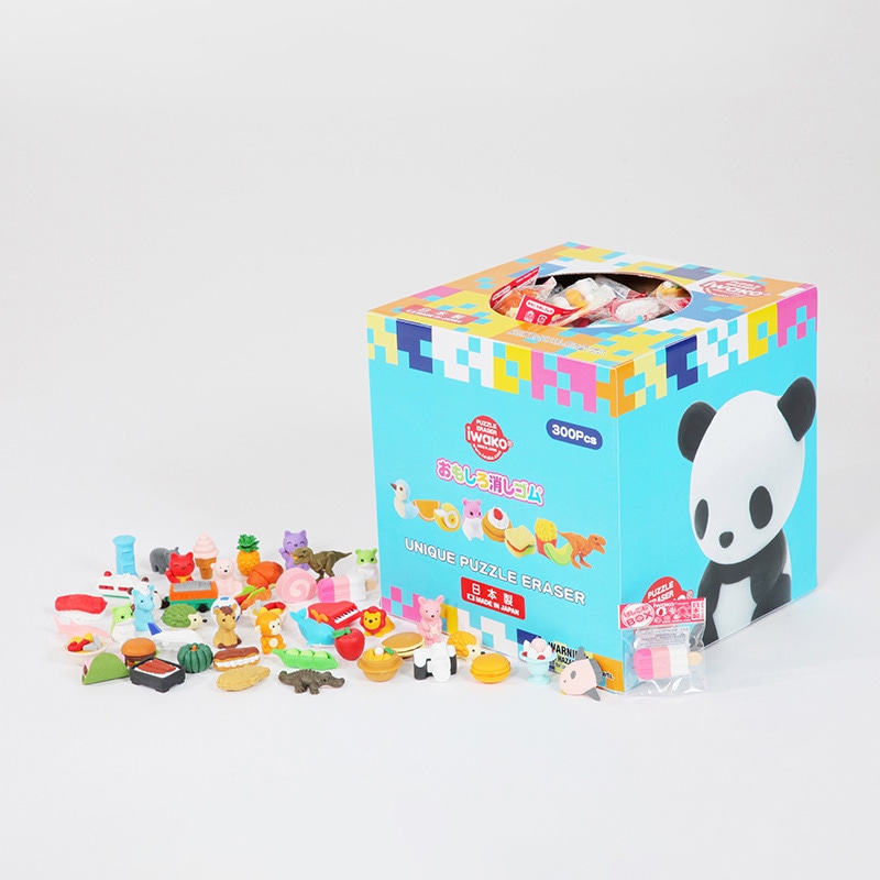 イワコー 消しゴム おもしろけしごむ BOX ER-BOX300(ご注文単位