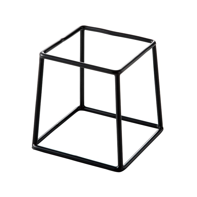 萬洋 ディスプレイ スクエアスタンド 大 91243L 1個(ご注文単位5個)【直送品】