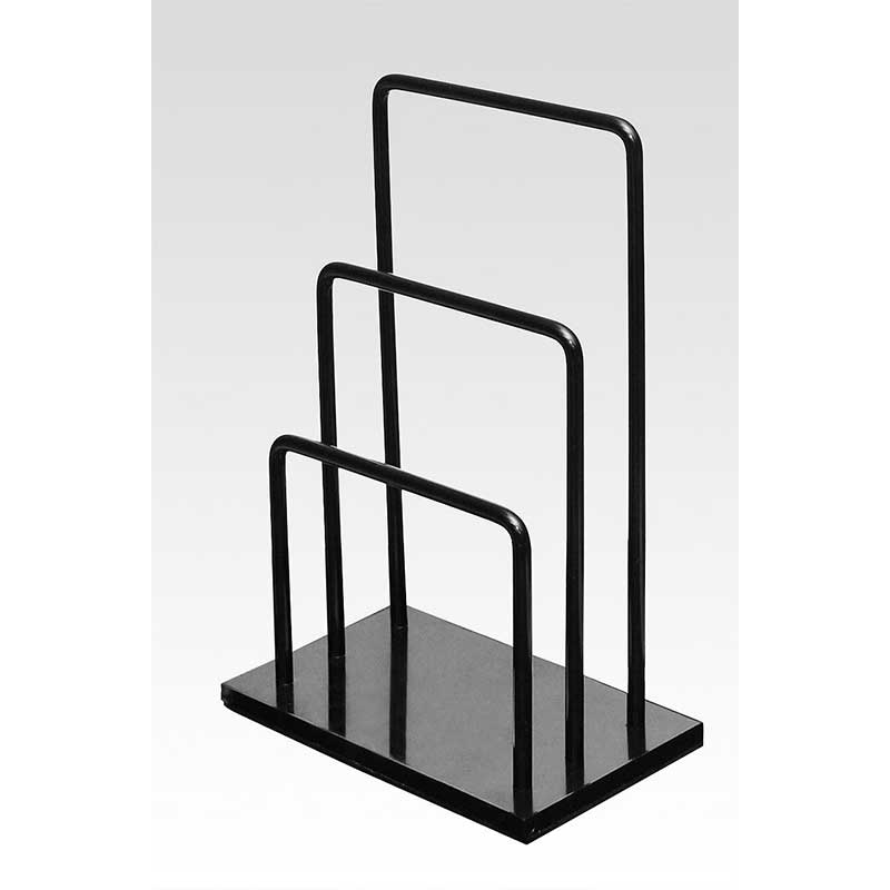 メニュースタンド 飾り縦格子 ブラック ５０４６８ しつらいの栞 Vol.5 \u0027メニュースタンド COMBI (ブラック) 飾り縦格子