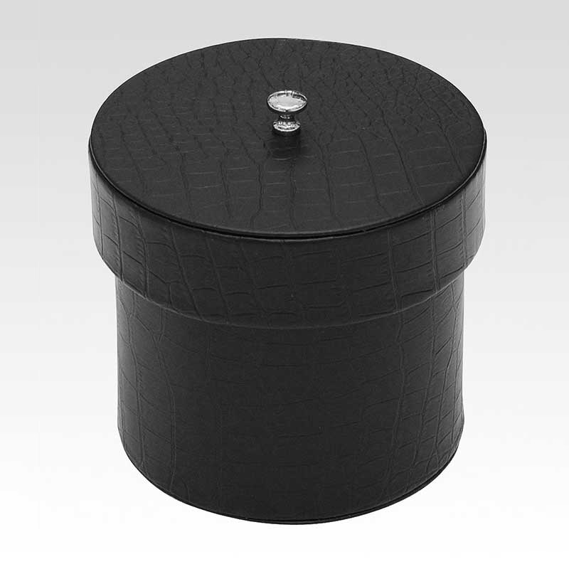 シンビ トイレットペーパーケース TM-U 丸型 蓋付き