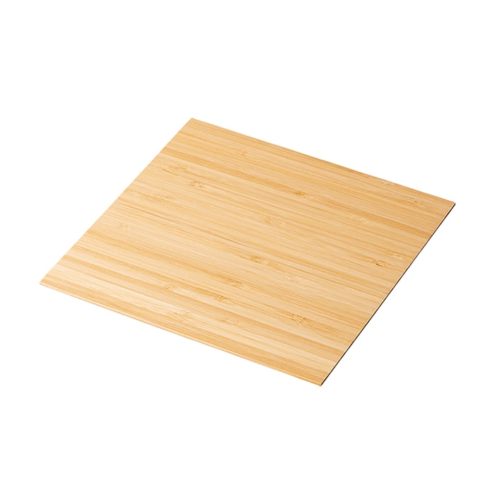 シンビ 木製食器 エシクル お重 蓋 19.5cm用 ナチュラル竹 ECL-55-1 1個（ご注文単位1個）【直送品】