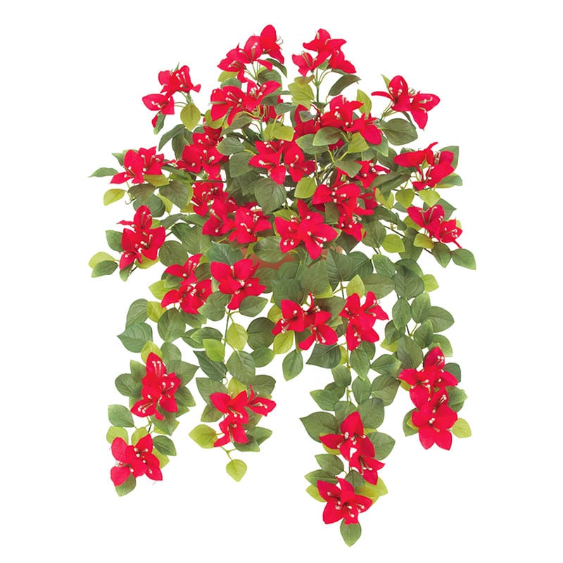 ブーゲンビリア② 造花 ビダヤコム ブーゲンビリアスプレー レッド V24114-003R 12本