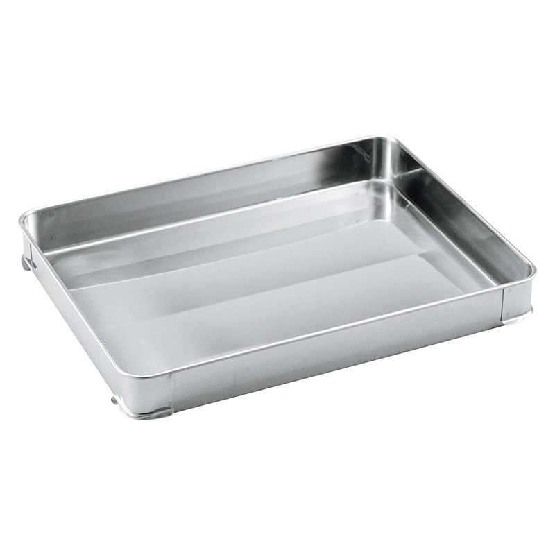 M0117 ステンレス 餃子バットL 約530×390×50mm 6枚セット M0117 ステンレス 餃子バットL 約530×390×50mm 6枚セット