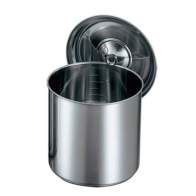 業務用　キッチンポット　4個セット　（蓋つき） 業務用ステンレス製キッチンポットセット28点 27cm.jpg