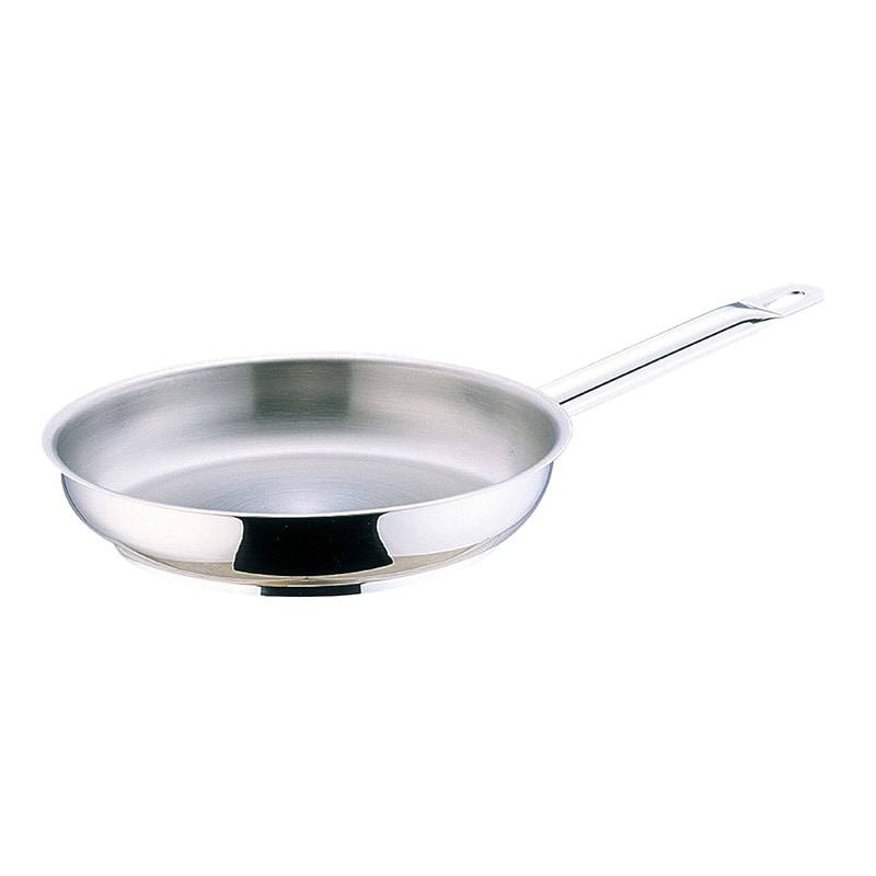 パデルノ 18-10 フライパン 1014-36cm 電磁 向い手付 パデルノ 18-10フライパン 1014-36 \u203b IH対応 IH (100V⁄200V)とガス火