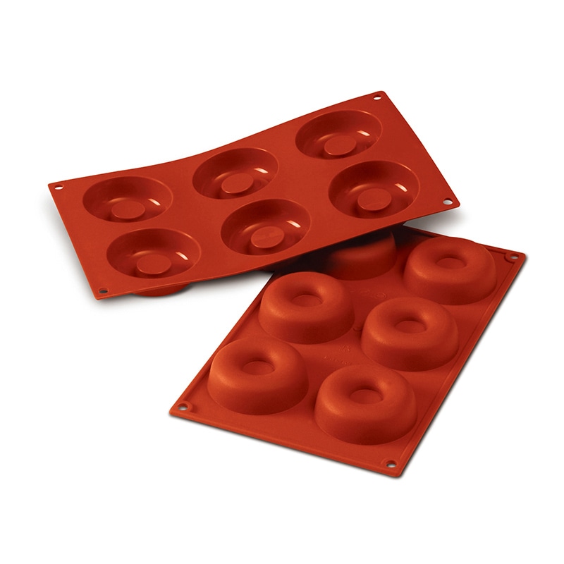 パシフィック洋行 製菓シリコン型 6個取 SF012 ビックサバラン 1個(ご注文単位1個)【直送品】