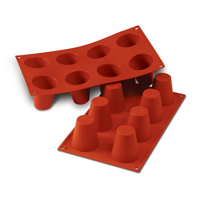 パシフィック洋行 製菓シリコン型 8個取 SF021 ビックバーバ 1個(ご注文単位1個)【直送品】