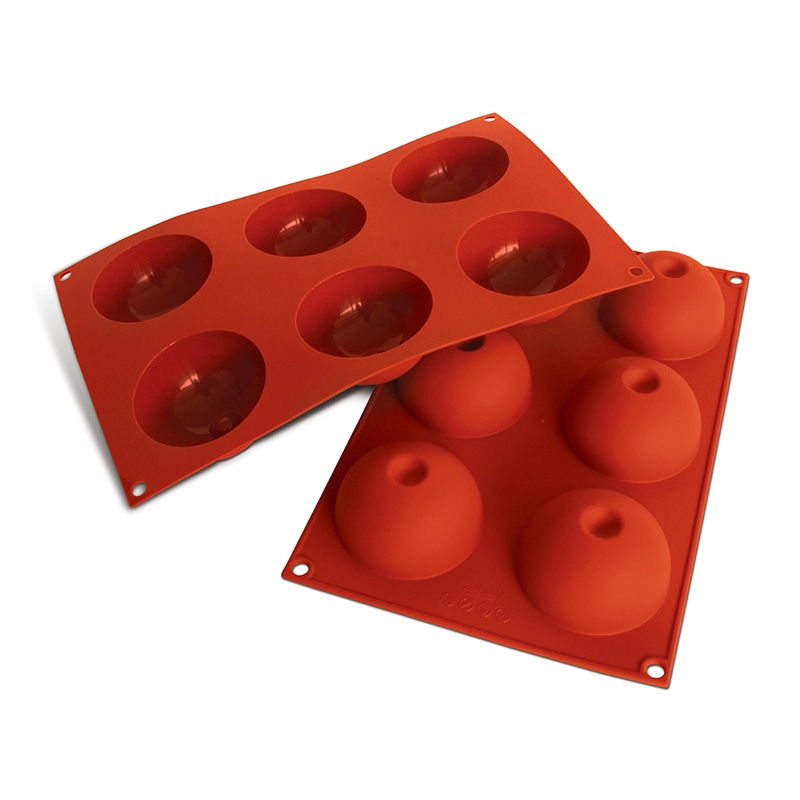 パシフィック洋行 製菓シリコン型 6個取 SF086 マジックドーム 1個(ご注文単位1個)【直送品】