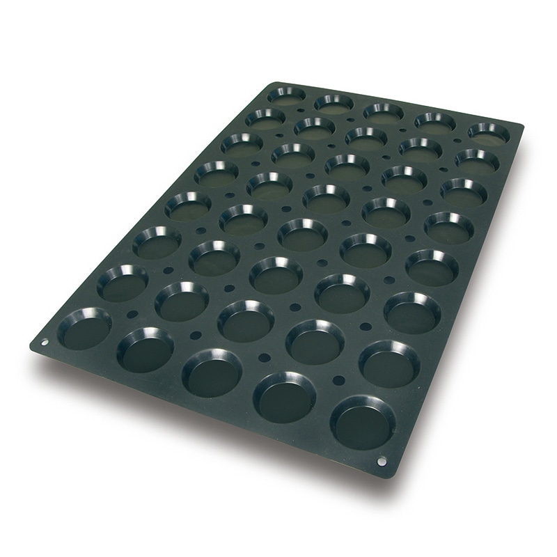 パシフィック洋行 製菓シリコン型 タルトレット 40取 2SI-SQ004 1個(ご注文単位1個)【直送品】