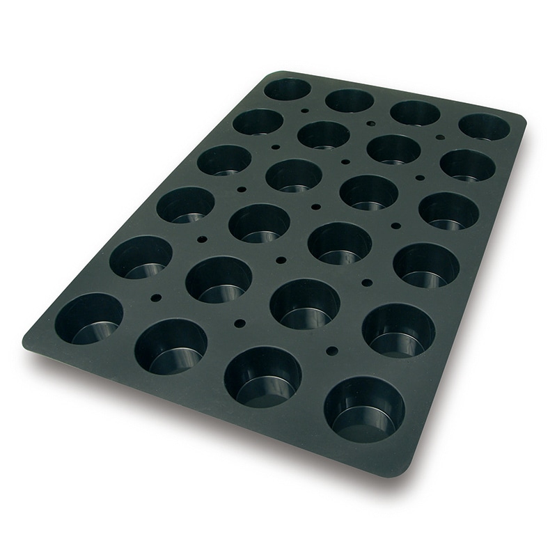 パシフィック洋行 製菓シリコン型 マフィン 24取 2SI-SQ009 1個(ご注文単位1個)【直送品】