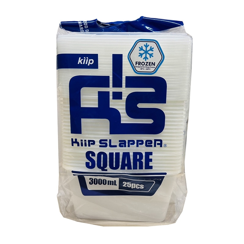 ミヤゲン 食品保存容器 キープスラッパー 3000ml 25個入 25個/袋（ご