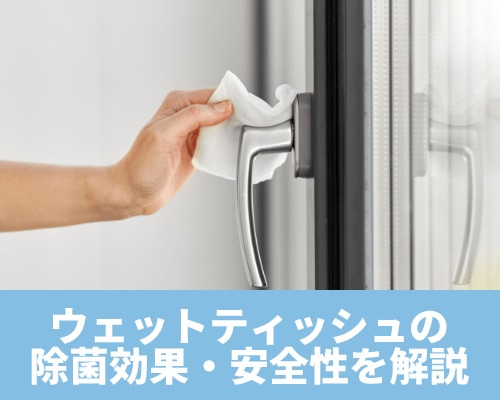 ウェットティッシュは何に使う？除菌・殺菌効果や安全性などを解説