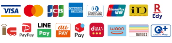 パッケージプラザ横浜店は各種クレジットカード・電子決済・IDやpaypayなどのキャッシュレス決済に対応しています